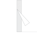  Blockout Banner Flausch- und Klettband (50mm weiß)