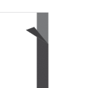 PVC Frontlit Banner Flausch- und Klettband (50mm schwarz)